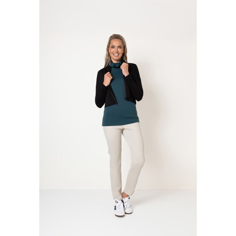 B Merino Zip Cardi image number 3