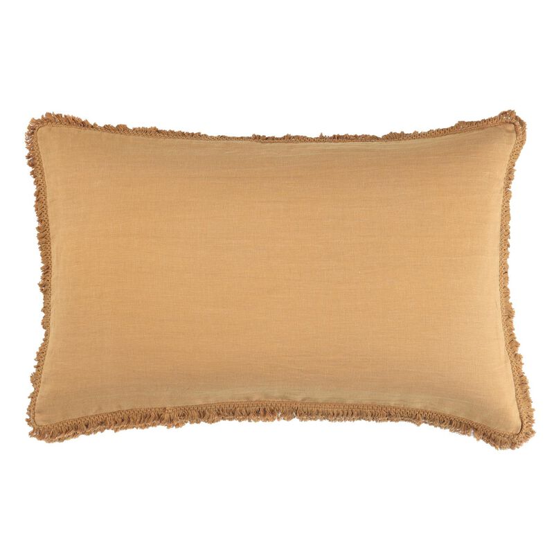 MM Linen Laundered Linen Tassel Pillowcover Set image number 0