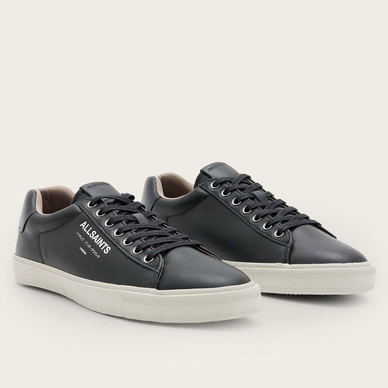 AllSaints Underground Leather Low Top Sneaker image number 2