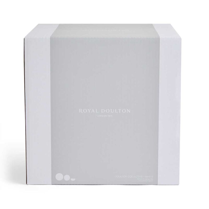 Royal Doulton Doulton Collective Dinnerware Set White 12PCS image number 1