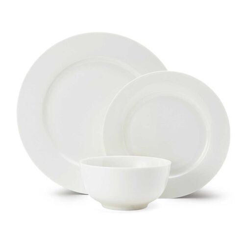 Mikasa Egret 12-Piece China Dinner Set - White