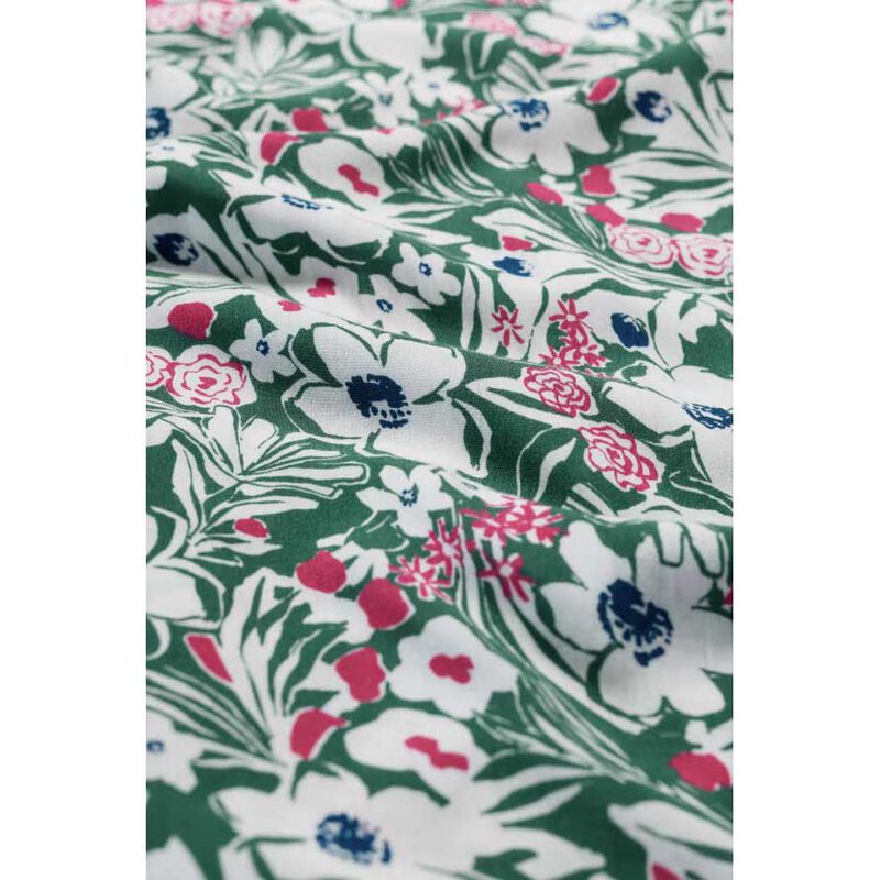 Seasalt Cornwall Marsh Violet Dress Garden Flowers Dark Forage image number 2