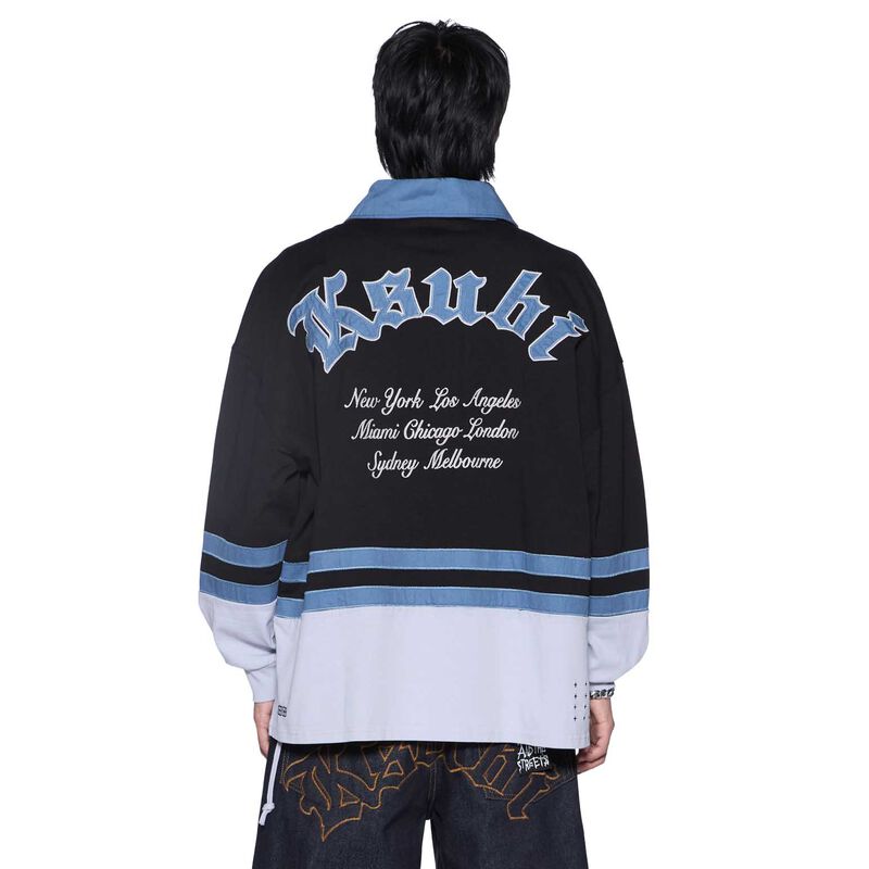 Ksubi Idol Ls Rugby Faded Black image number 1