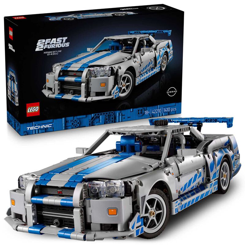 LEGO Technic™ 2 Fast 2 Furious Nissan Skyline GT-R (R34) Car image number 0