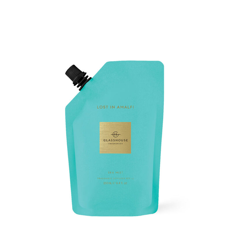 Glasshouse Fragrances 250ml Diffuser Refill Pouches - Lost In Amalfi image number 0