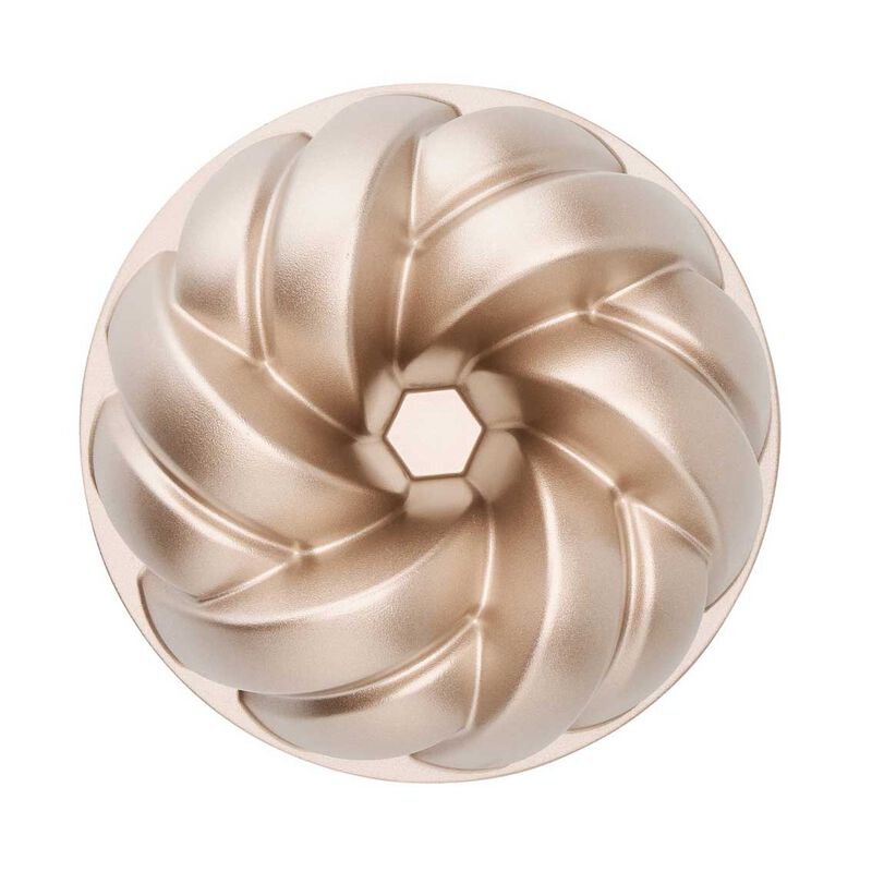 Bakemaster Braided Bundt Pan, 24 X 24 X 9.8cm - Champagne image number 2