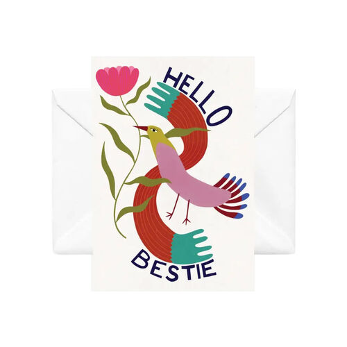 Studio Soph Hello Bestie Card