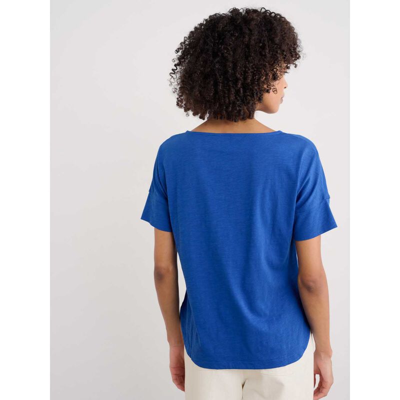 Seasalt Cornwall Bryher View T-Shirt Bright Marine image number 1