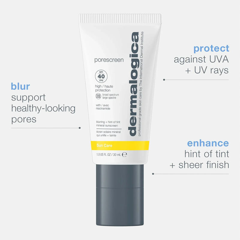 Dermalogica Porescreen Mineral Sunscreen SPF40 30ml image number 2