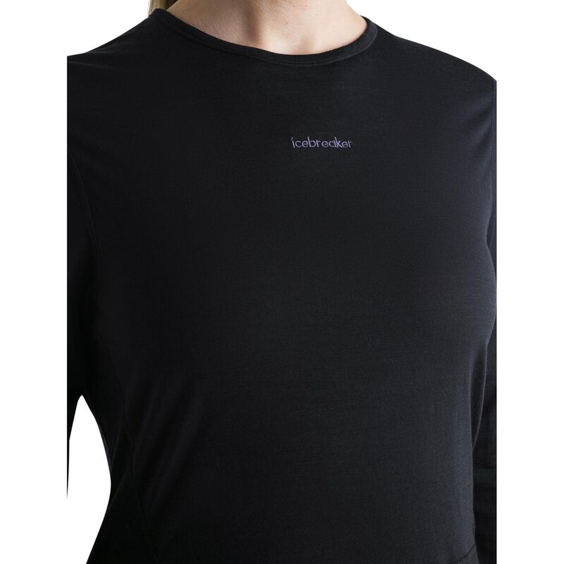 Icebreaker Womens Merino 125 ZoneKnit Energy Wind LS Tee image number 2