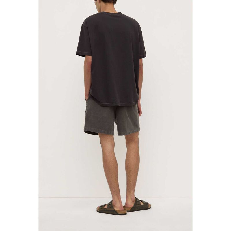 Assembly Label Kit Contrast Stitch Tee Washed Black/Putty image number 1