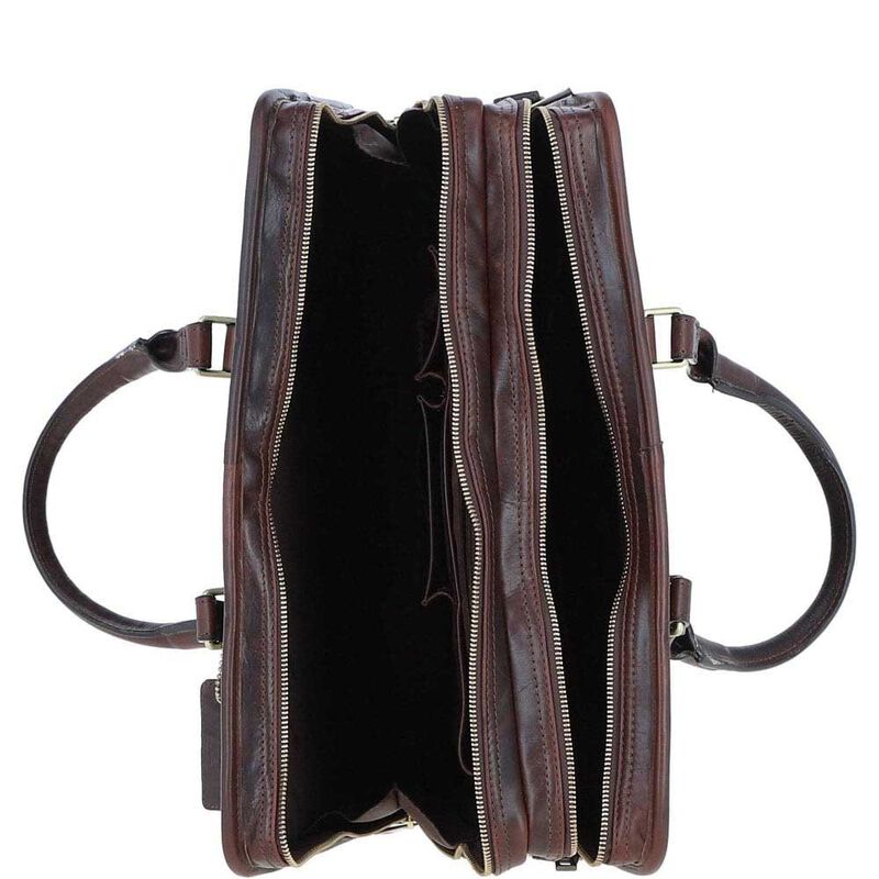 Ashwood Leather Large Business Case image number 6