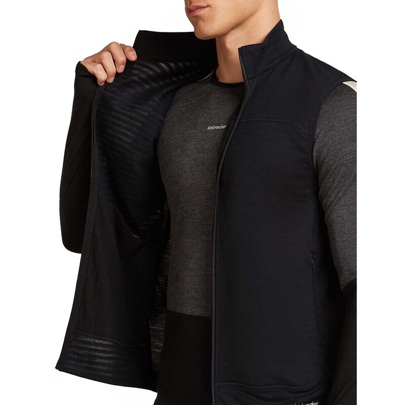 Icebreaker M Merino Blend 300 RealFleece Descender Vest image number 3
