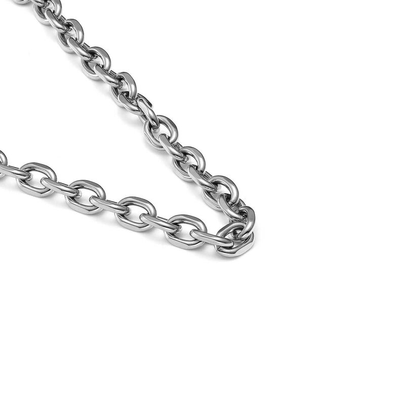 Silk & Steel Forged Necklace image number 2