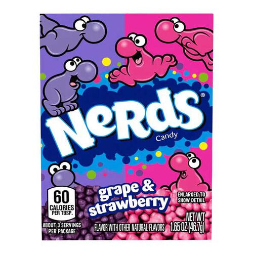 Nerds Strawberry Grape Small Theatre Box