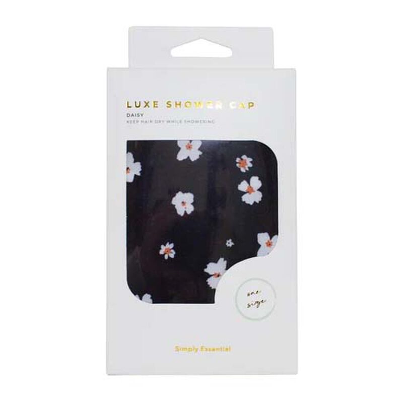 Simply Essential Luxe Shower Cap - Daisy image number 0