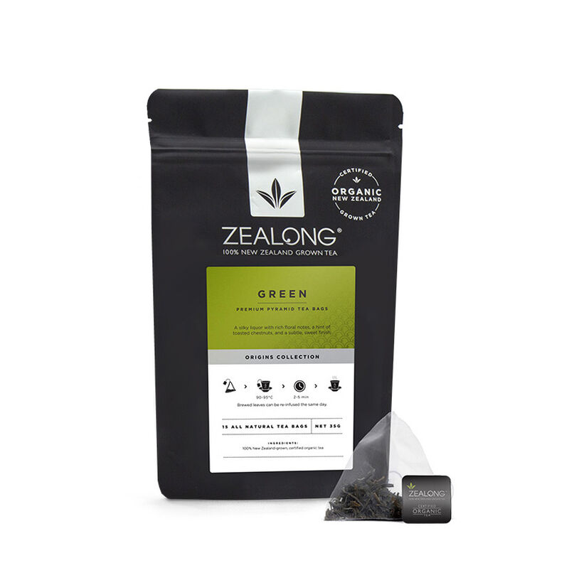 Zealong Green Tea Bags 35g image number 0