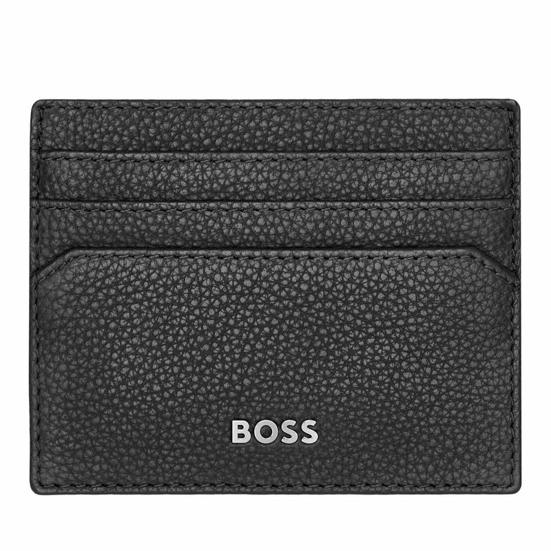 Hugo Boss Card Holder Classic Grained Black image number 0