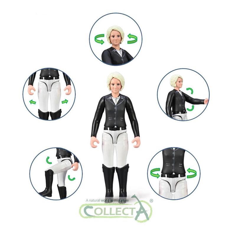 CollectA Lady Tournamenet Rider with Equestrian Helmet image number 1