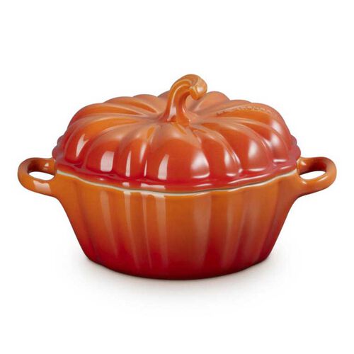 Le Creuset Pumpkin Cocotte 350ml Flame