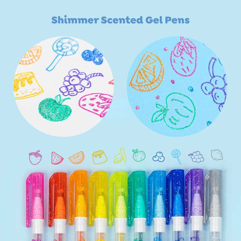 Shimmer Scented Gel Pens image number 2