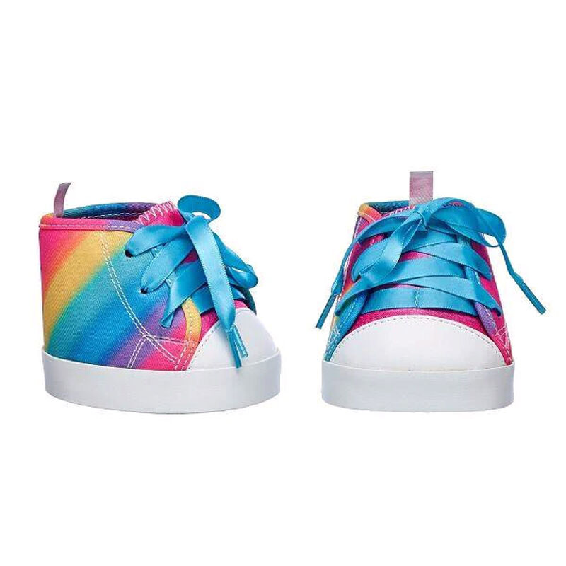 Build A Bear Shoes - Rainbow Hi-Tops image number 0