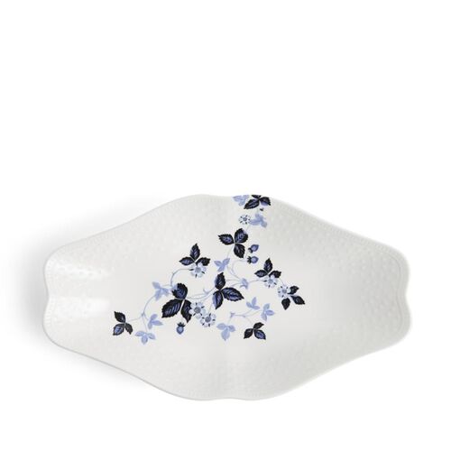 Wedgwood Wild Strawberry Inky Blue Oval Dish 31cm