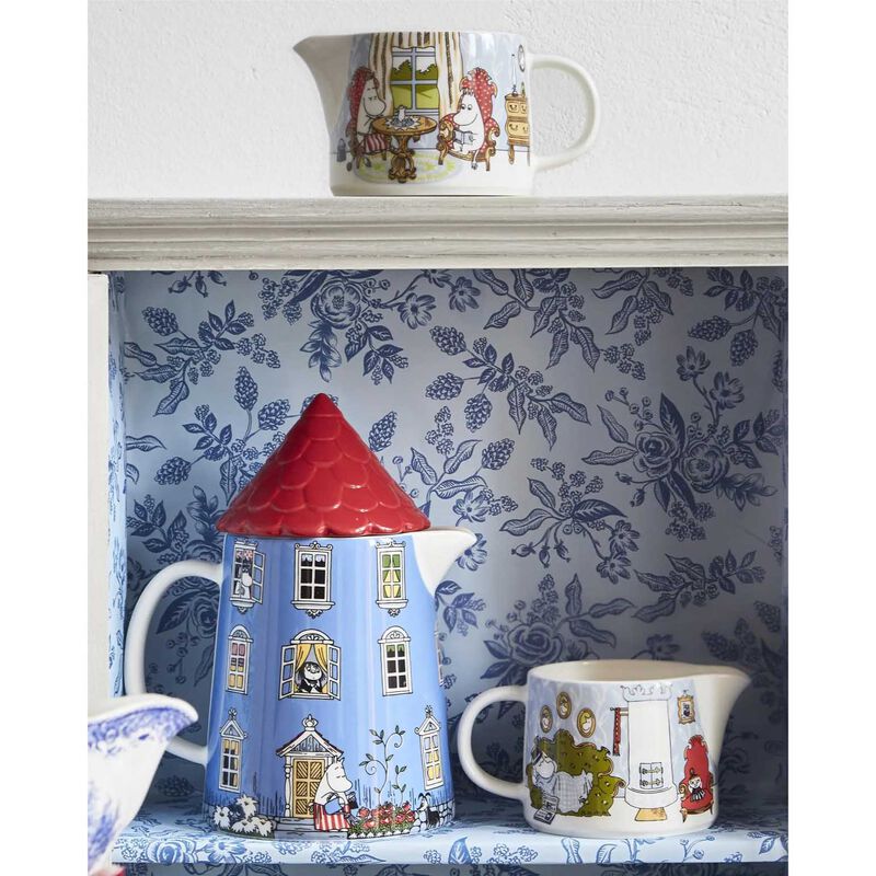 iittala Moomin Arabia Pitcher 350ml - Afternoon in Parlour image number 2