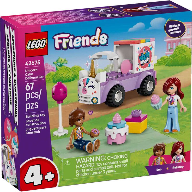 LEGO Friends Unicorn Cake Delivery Car image number 0