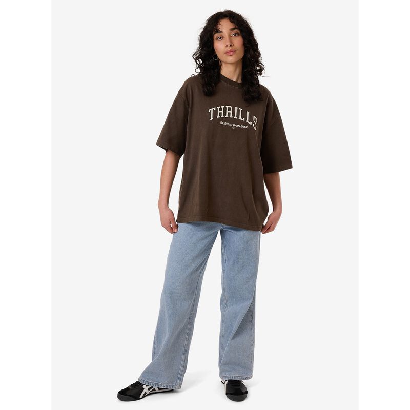 Thrills Home Advantage Oversized Tee image number 3