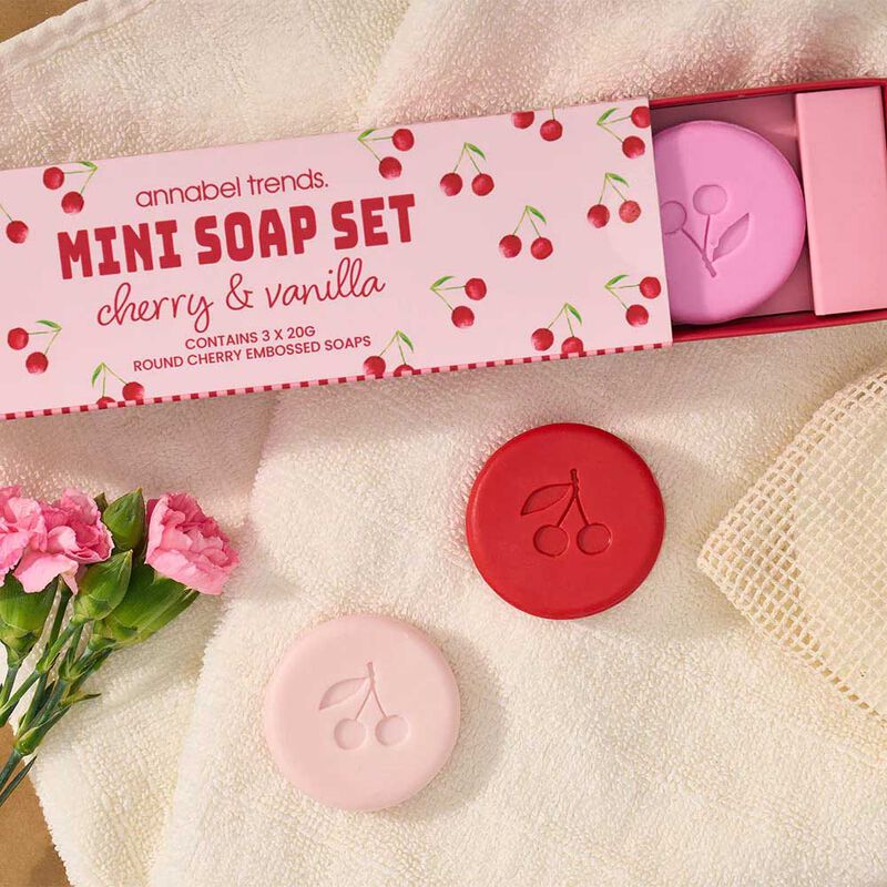 Annabel Trends Mini Bath Soaps - Cherrylicious 3Pc image number 2