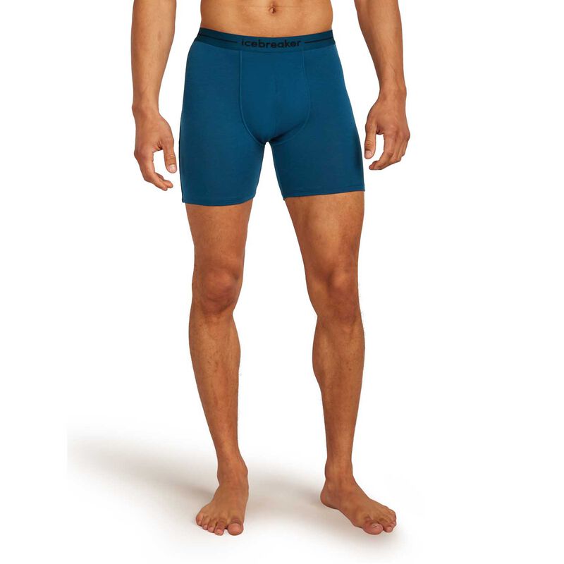 Icebreaker Mens Anatomica Long Boxers image number 0
