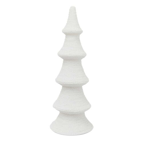 French Country Woven Cone Tree Light Up Large