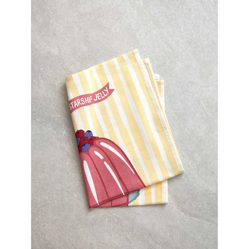 Wallace Cotton Starship Jelly Tea Towel image number 2