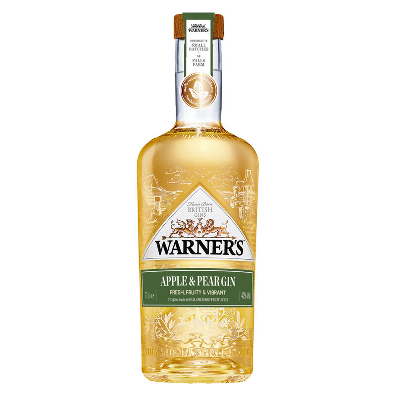 Warner's Apple & Pear Gin 40% 700ml image number 0