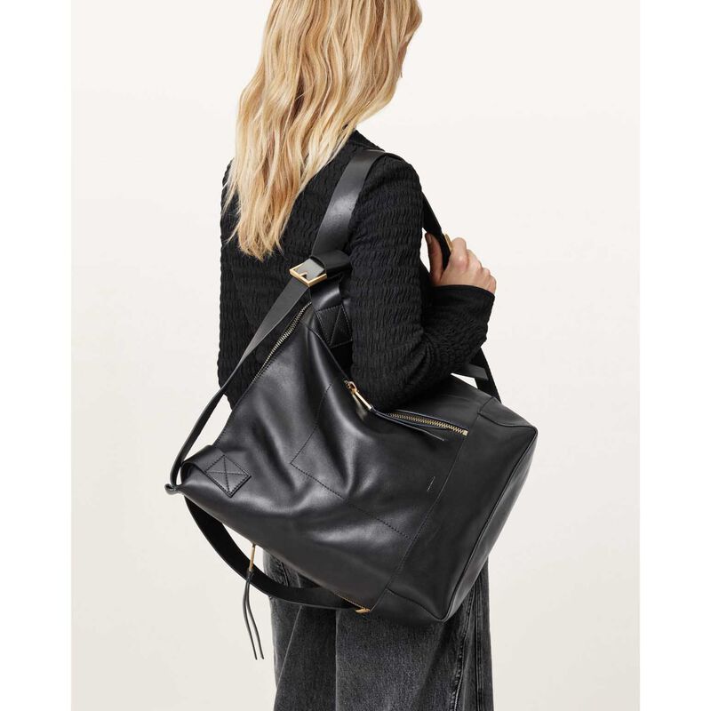 AllSaints Alba Leather Backpack image number 1