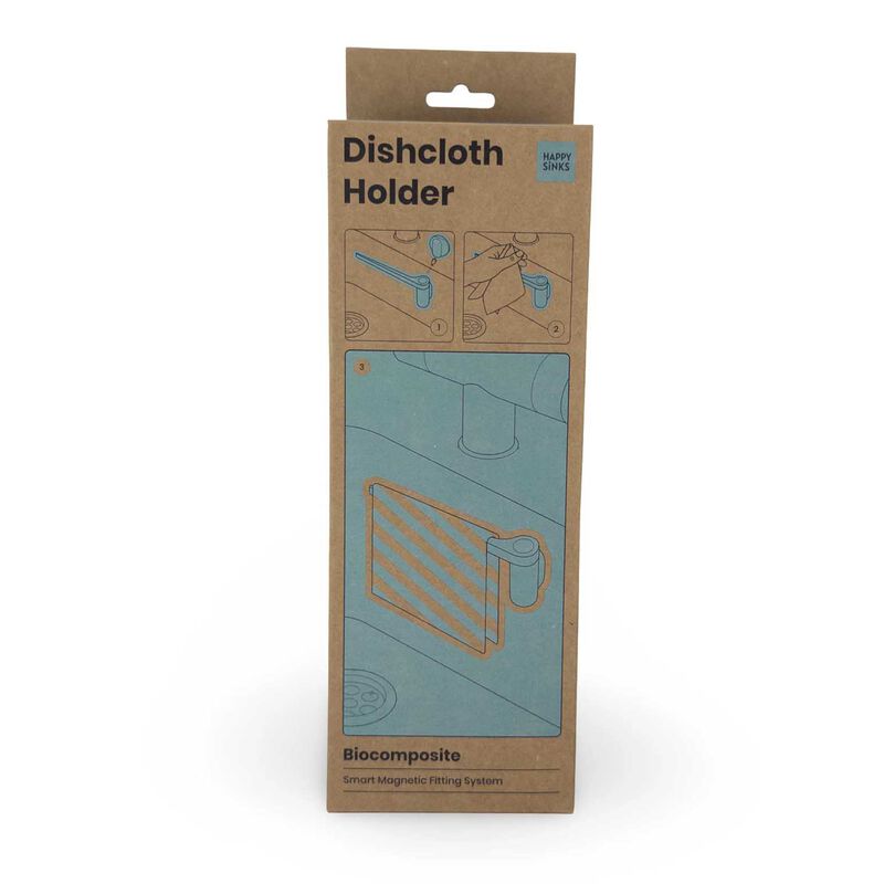 Ecovask Happy Sinks Dishcloth Holder - Biocomposite image number 2