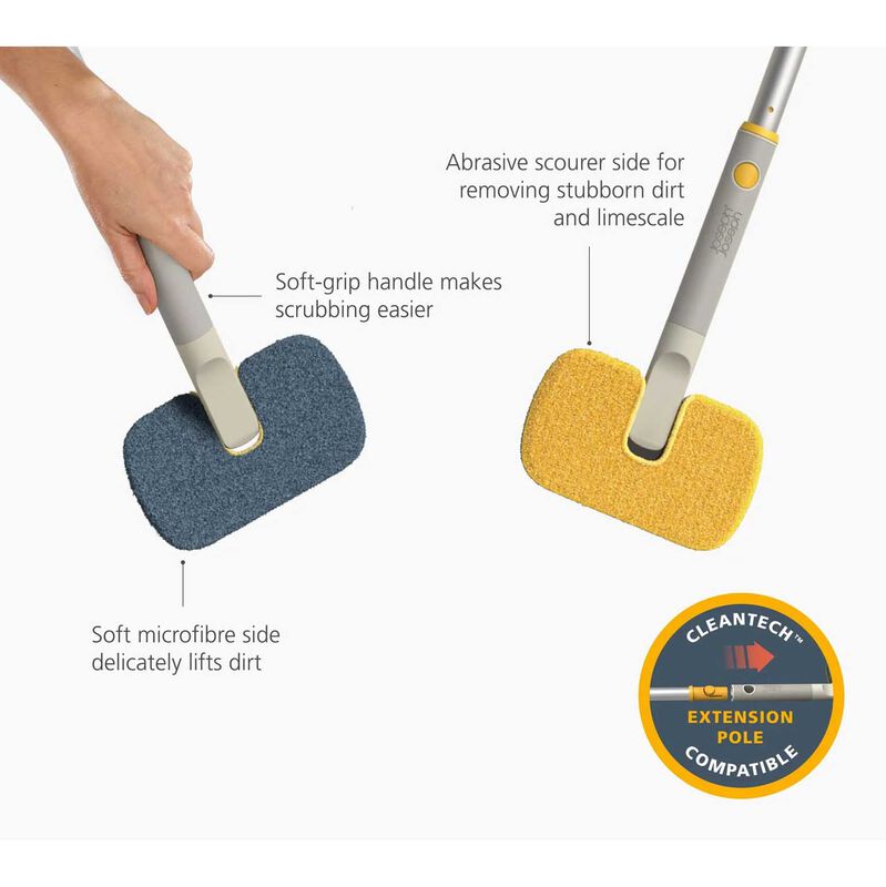 Joseph Joseph CleanTech™ 2-in-1 Surface Scrubber image number 1