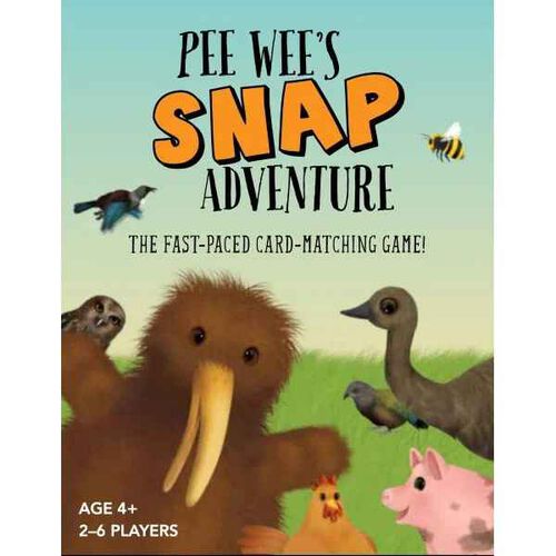 Pee Wees Snap Adventure Cards
