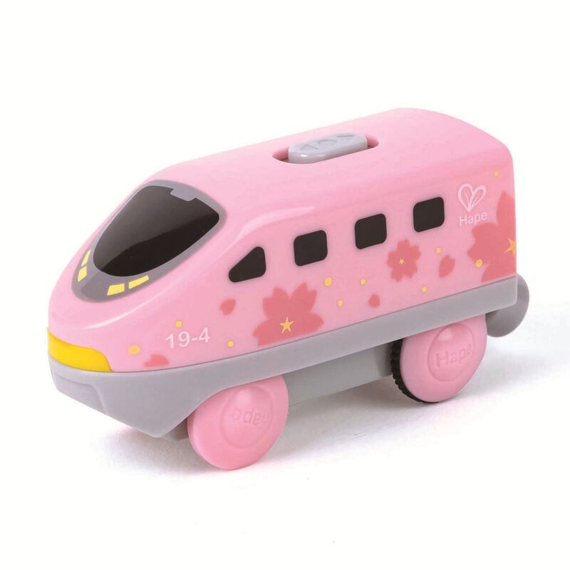 Hape Battery Powered Intercity Loco - Pink image number 0