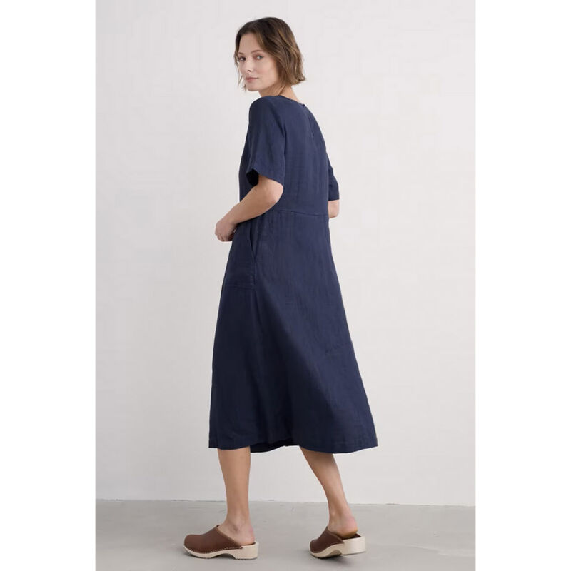 Seasalt Cornwall Grass Wave Dress Maritime image number 1