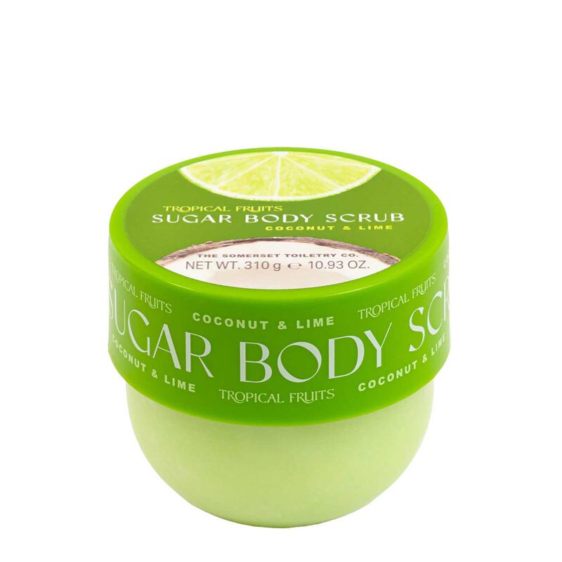 Tropical Fruits Coconut & Lime Sugar Scrub 310G image number 0