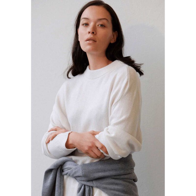 COMMONPLACE ESSENTIALS Londra Cashmere Knit Sweater image number 1