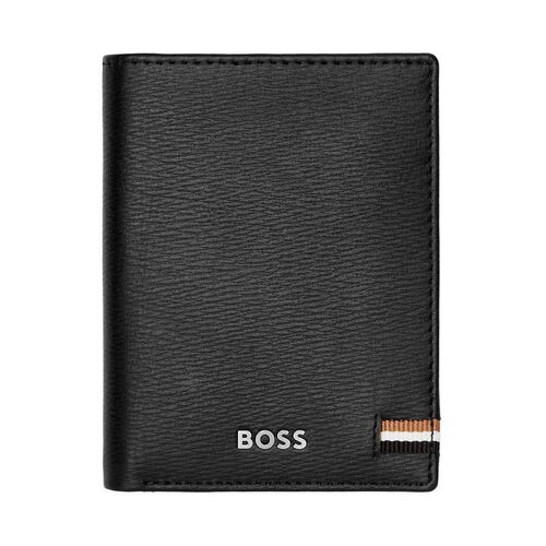 BOSS Folding Leather Card Holder Iconic