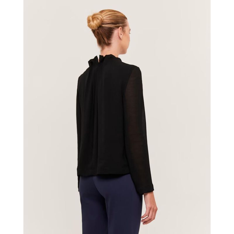 SABA Willa High Neck Ls Top image number 1