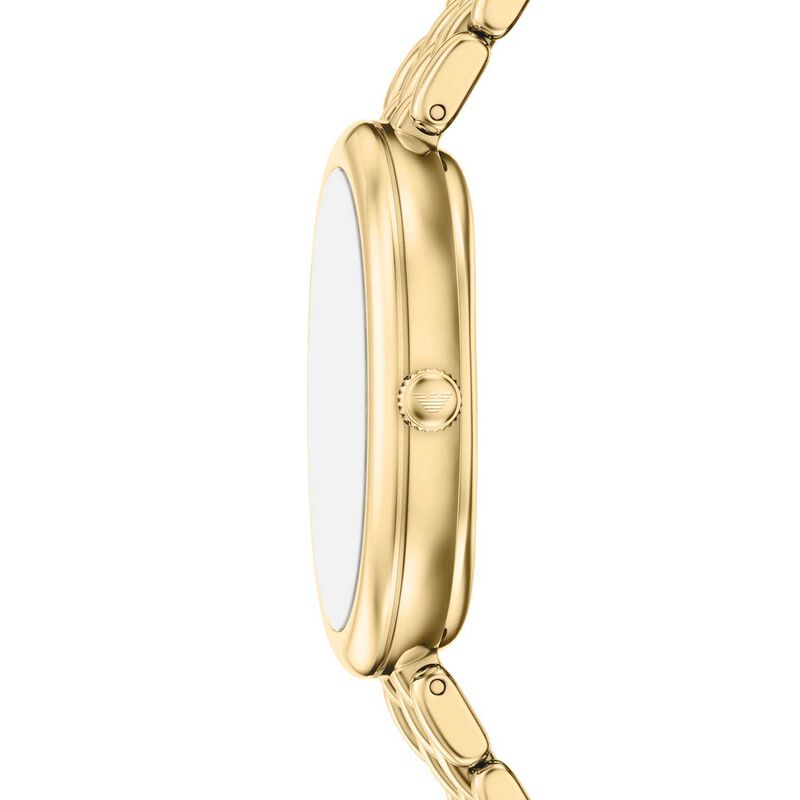 Emporio Armani Sinfonia Two-Hand Gold-Tone Stainless Steel Watch image number 2