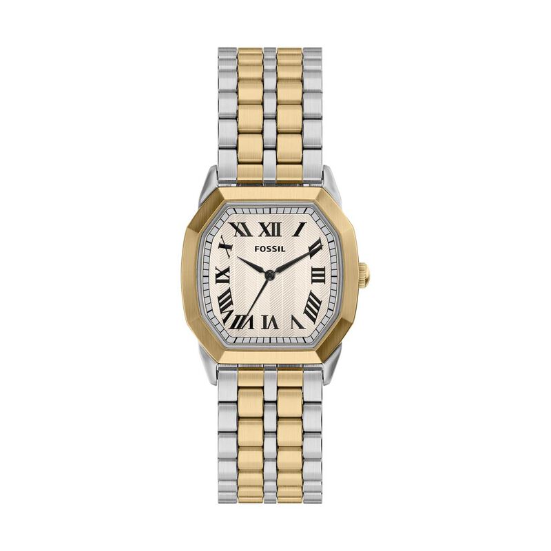 Fossil Harlow 33mm Three-Hand Two-Tone Stainless Steel Watch image number 0
