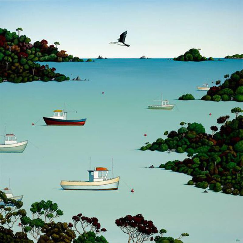 Hamish Allan 47 Degrees South Matted Print image number 0