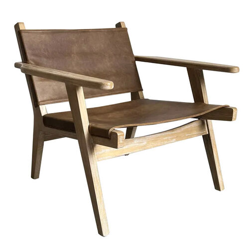 Capulet Burton Leather Chair