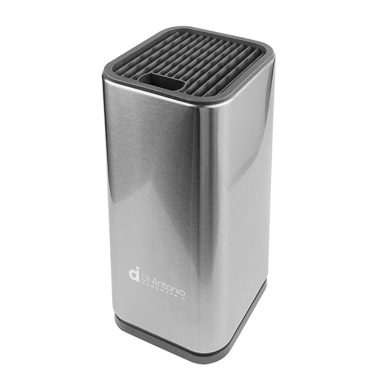 Di Antonio Stainless Steel Knife Block 235x100x100mm image number 0
